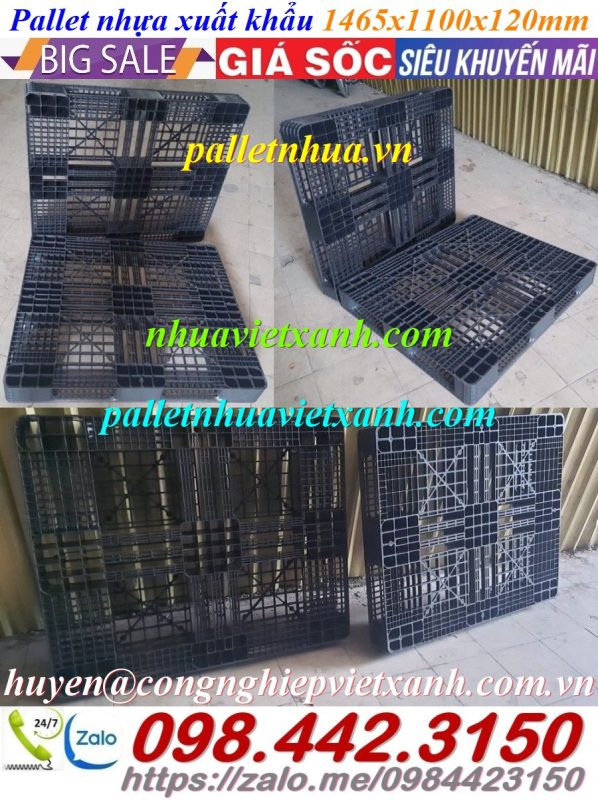 Pallet Nhựa Việt Xanh, thùng nhựa, khay nhựa, tấm lót nhựa