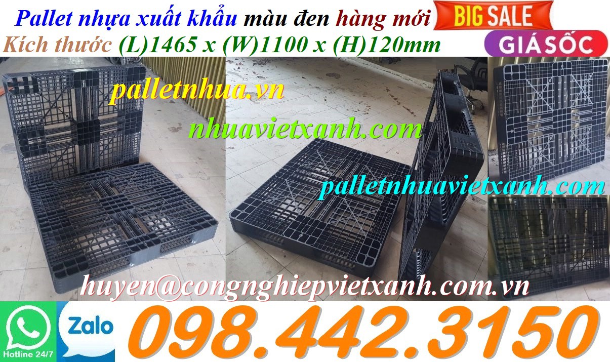 Pallet Nhựa Việt Xanh, thùng nhựa, khay nhựa, tấm lót nhựa