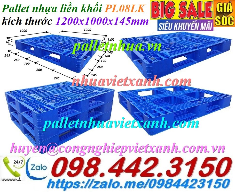 Pallet nhựa PL08LK