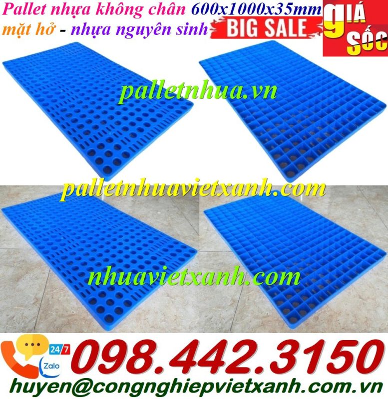 Pallet Nhựa Việt Xanh, thùng nhựa, khay nhựa, tấm lót nhựa