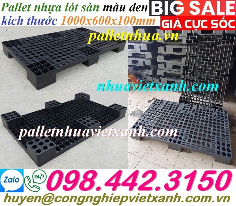 Pallet Nhựa Việt Xanh, thùng nhựa, khay nhựa, tấm lót nhựa