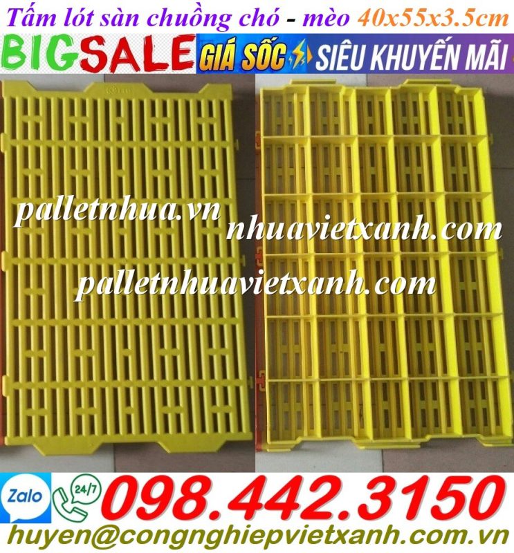 Pallet Nhựa Việt Xanh, thùng nhựa, khay nhựa, tấm lót nhựa