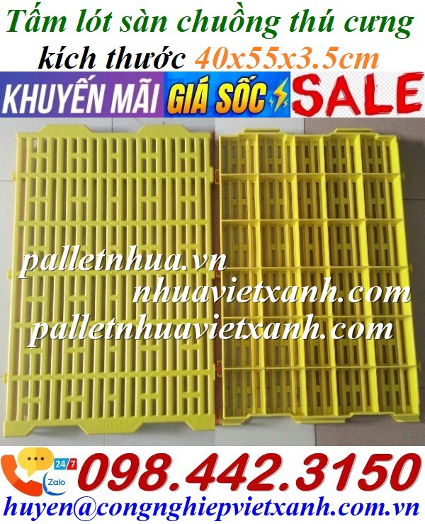 Pallet Nhựa Việt Xanh, thùng nhựa, khay nhựa, tấm lót nhựa