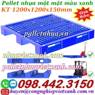 Pallet nhựa 1200x1200x150mm PLS41092
