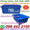 Thùng nhựa chữ nhật 100L