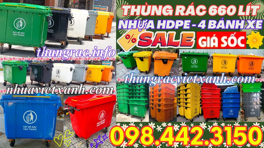 Pallet Nhựa Việt Xanh, thùng nhựa, khay nhựa, tấm lót nhựa