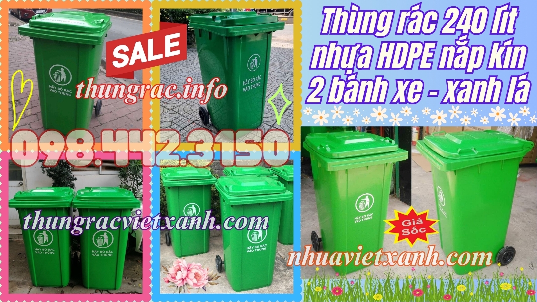 Pallet Nhựa Việt Xanh, thùng nhựa, khay nhựa, tấm lót nhựa