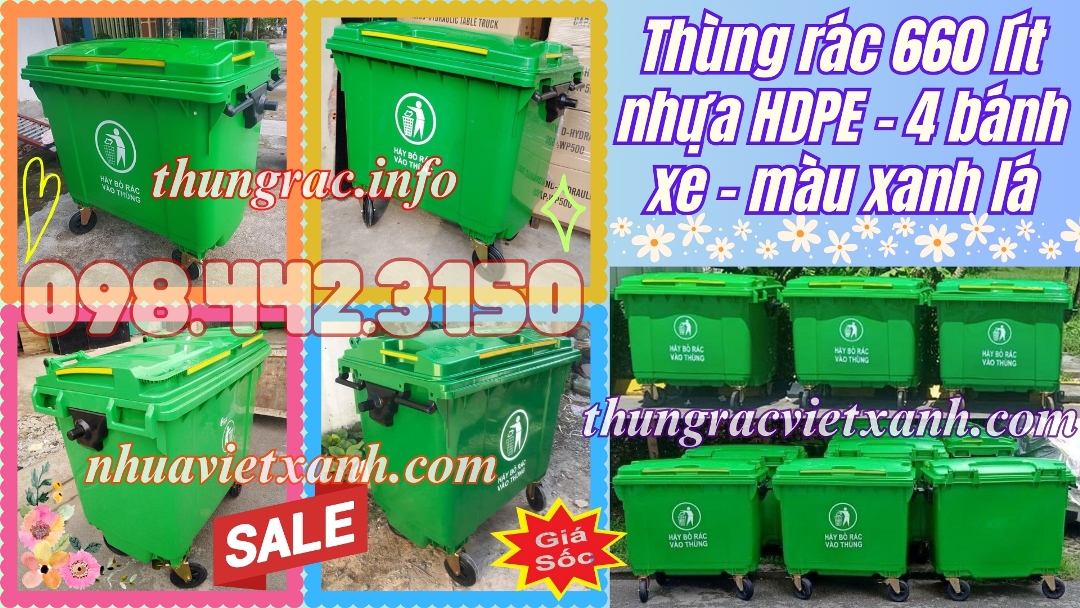 Pallet Nhựa Việt Xanh, thùng nhựa, khay nhựa, tấm lót nhựa