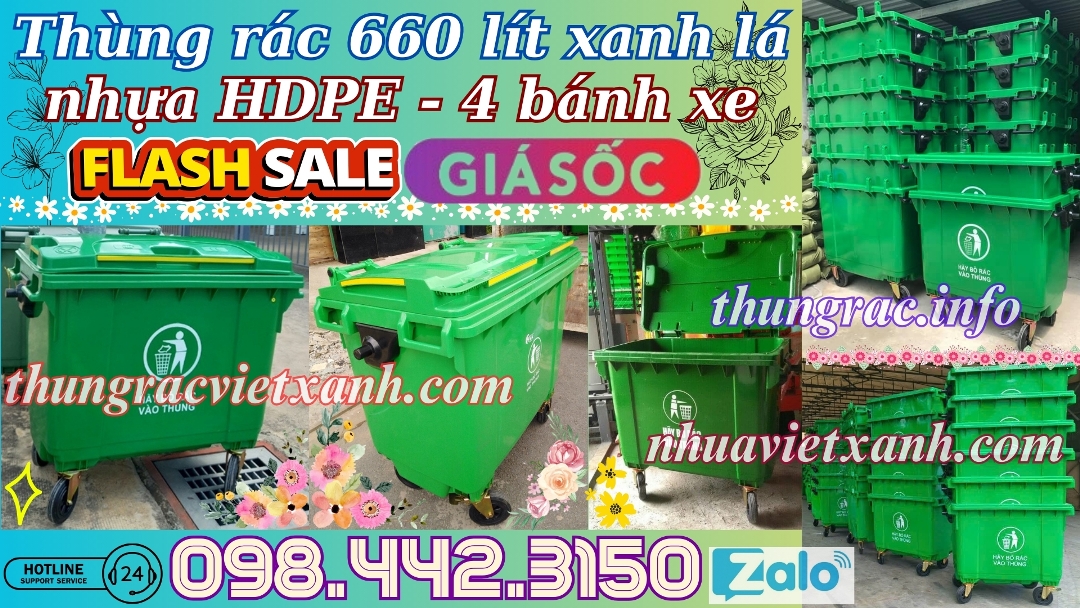 Pallet Nhựa Việt Xanh, thùng nhựa, khay nhựa, tấm lót nhựa