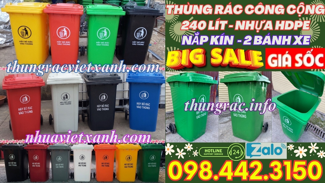 Pallet Nhựa Việt Xanh, thùng nhựa, khay nhựa, tấm lót nhựa
