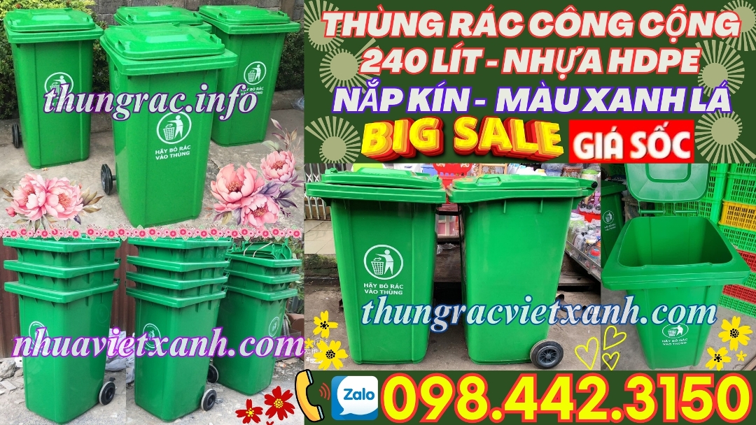 Pallet Nhựa Việt Xanh, thùng nhựa, khay nhựa, tấm lót nhựa
