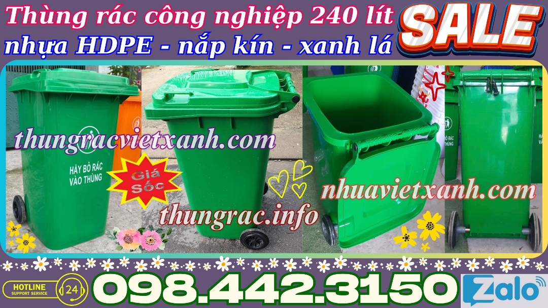 Pallet Nhựa Việt Xanh, thùng nhựa, khay nhựa, tấm lót nhựa