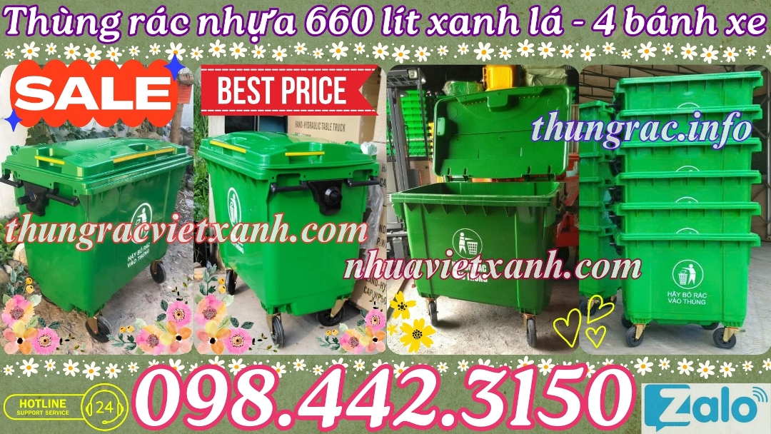 Pallet Nhựa Việt Xanh, thùng nhựa, khay nhựa, tấm lót nhựa