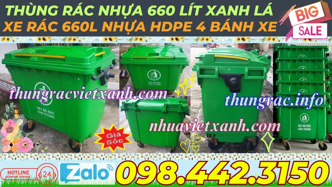 Pallet Nhựa Việt Xanh, thùng nhựa, khay nhựa, tấm lót nhựa