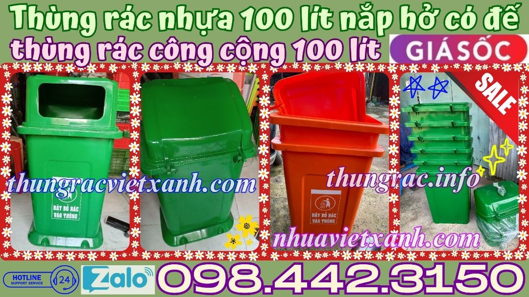 Pallet Nhựa Việt Xanh, thùng nhựa, khay nhựa, tấm lót nhựa