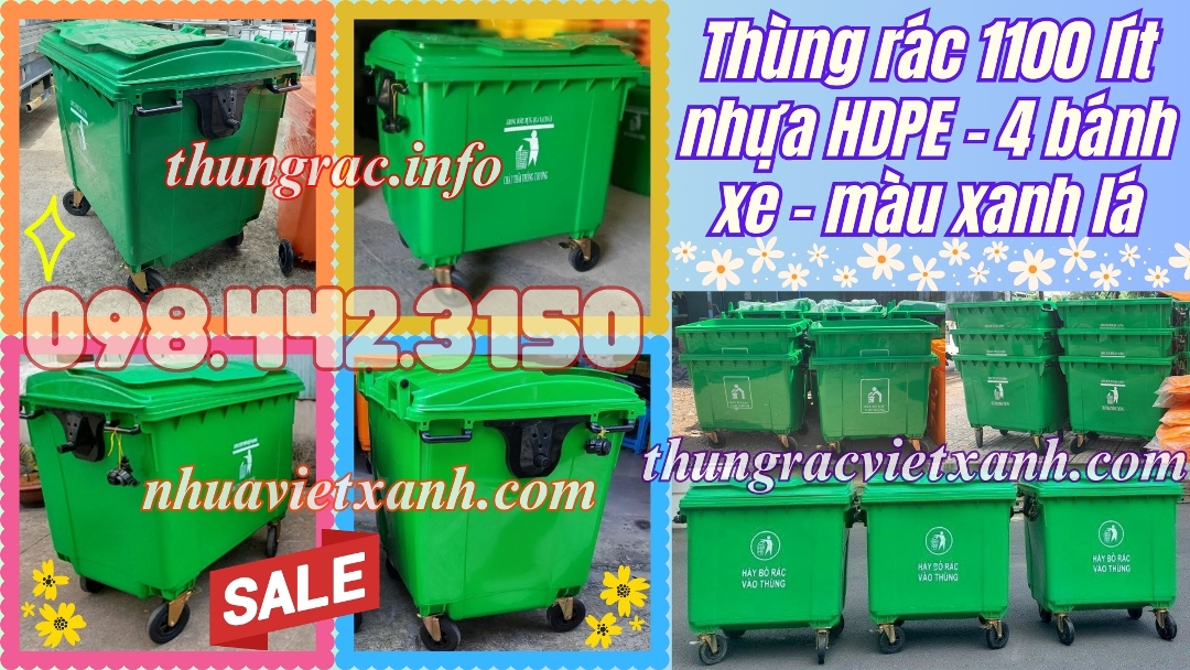 Pallet Nhựa Việt Xanh, thùng nhựa, khay nhựa, tấm lót nhựa