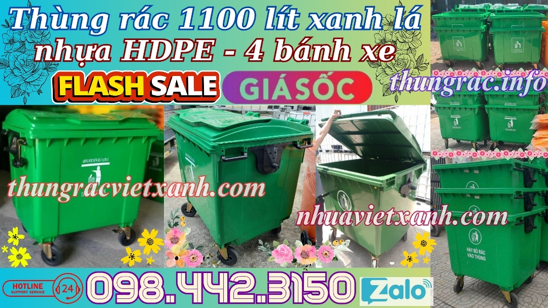 Pallet Nhựa Việt Xanh, thùng nhựa, khay nhựa, tấm lót nhựa