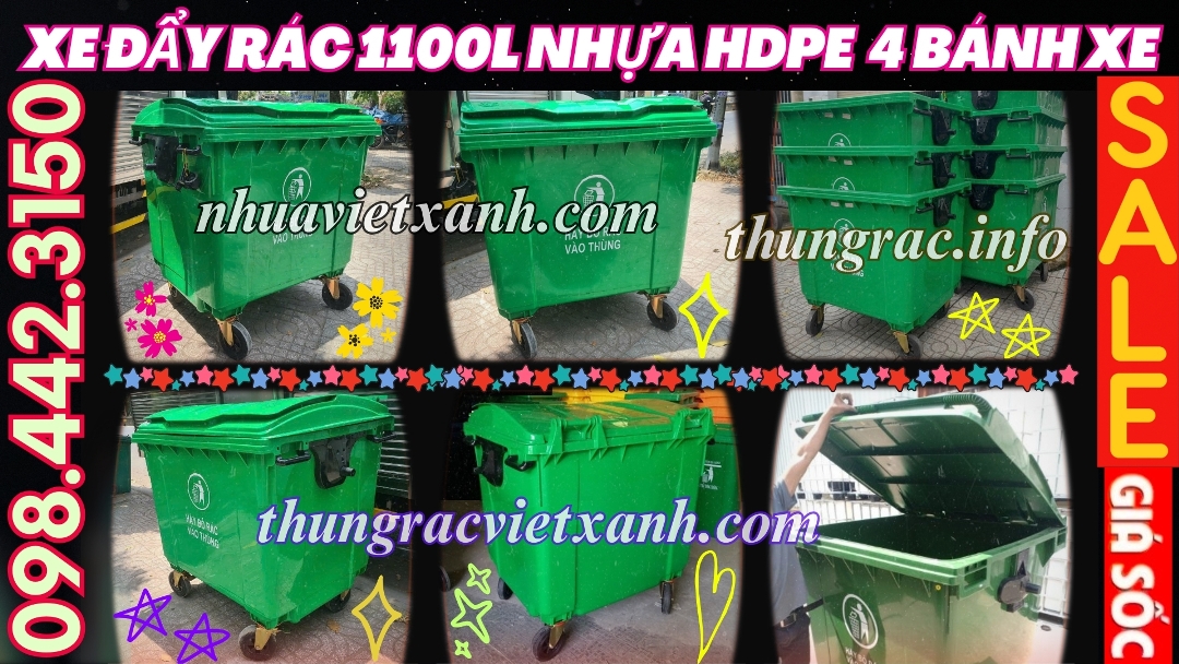 Pallet Nhựa Việt Xanh, thùng nhựa, khay nhựa, tấm lót nhựa