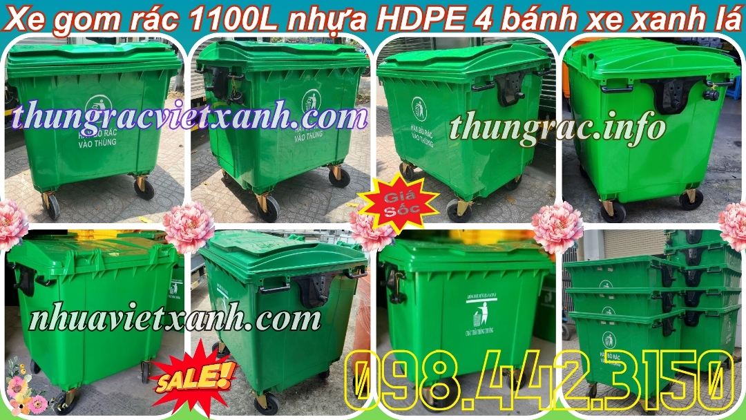 Pallet Nhựa Việt Xanh, thùng nhựa, khay nhựa, tấm lót nhựa
