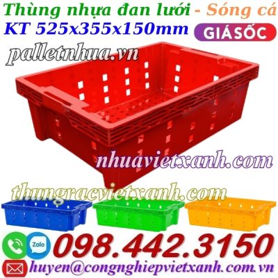 Sóng nhựa hở HS002