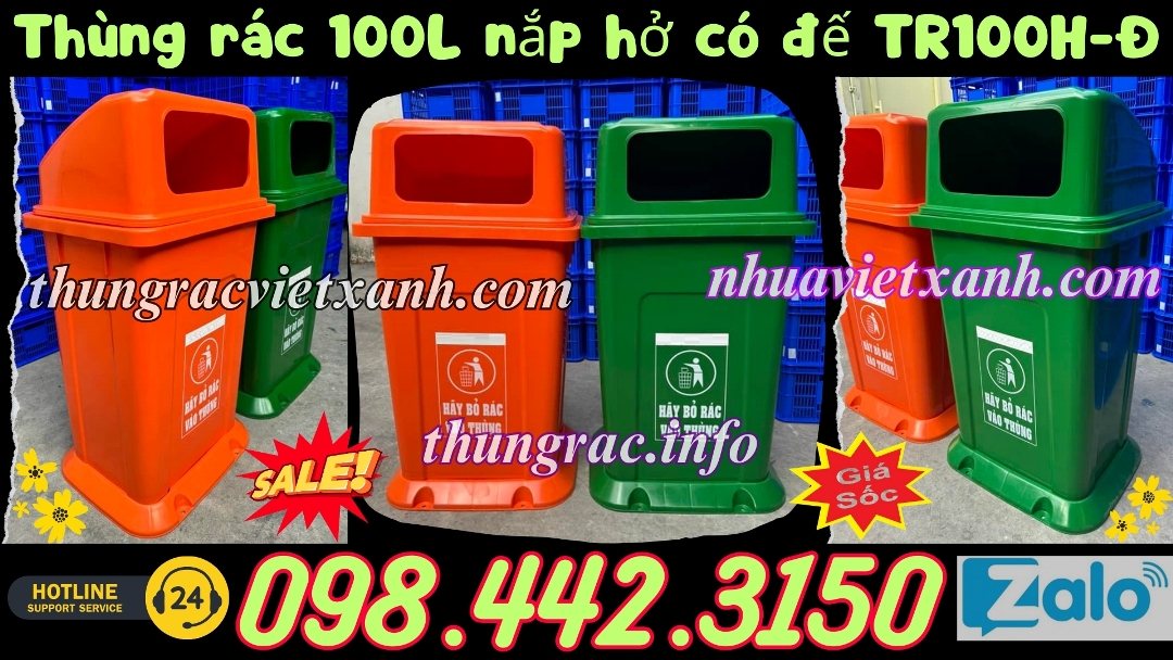 Pallet Nhựa Việt Xanh, thùng nhựa, khay nhựa, tấm lót nhựa