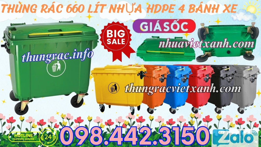 Pallet Nhựa Việt Xanh, thùng nhựa, khay nhựa, tấm lót nhựa