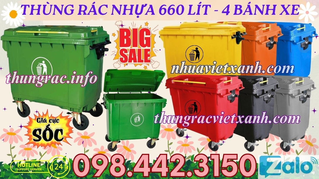 Pallet Nhựa Việt Xanh, thùng nhựa, khay nhựa, tấm lót nhựa