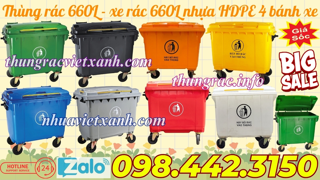 Pallet Nhựa Việt Xanh, thùng nhựa, khay nhựa, tấm lót nhựa