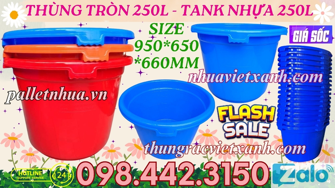 Pallet Nhựa Việt Xanh, thùng nhựa, khay nhựa, tấm lót nhựa