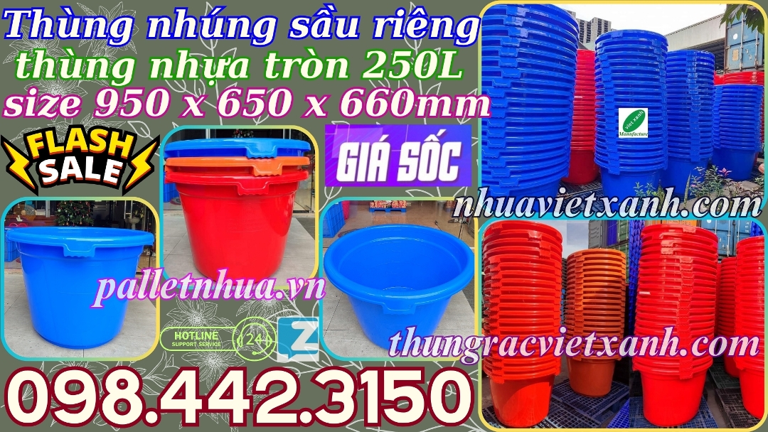 Pallet Nhựa Việt Xanh, thùng nhựa, khay nhựa, tấm lót nhựa