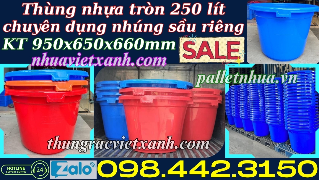Pallet Nhựa Việt Xanh, thùng nhựa, khay nhựa, tấm lót nhựa