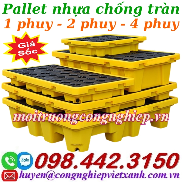 Pallet Nhựa Việt Xanh, thùng nhựa, khay nhựa, tấm lót nhựa