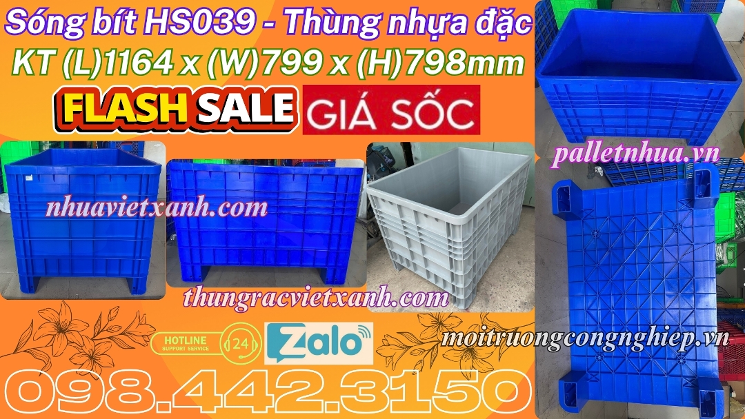 Sóng bít HS039 - 1164x799x798mm