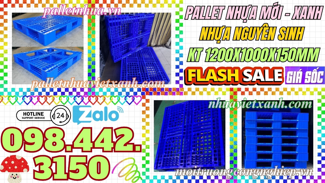 Thông tin về pallet nhựa