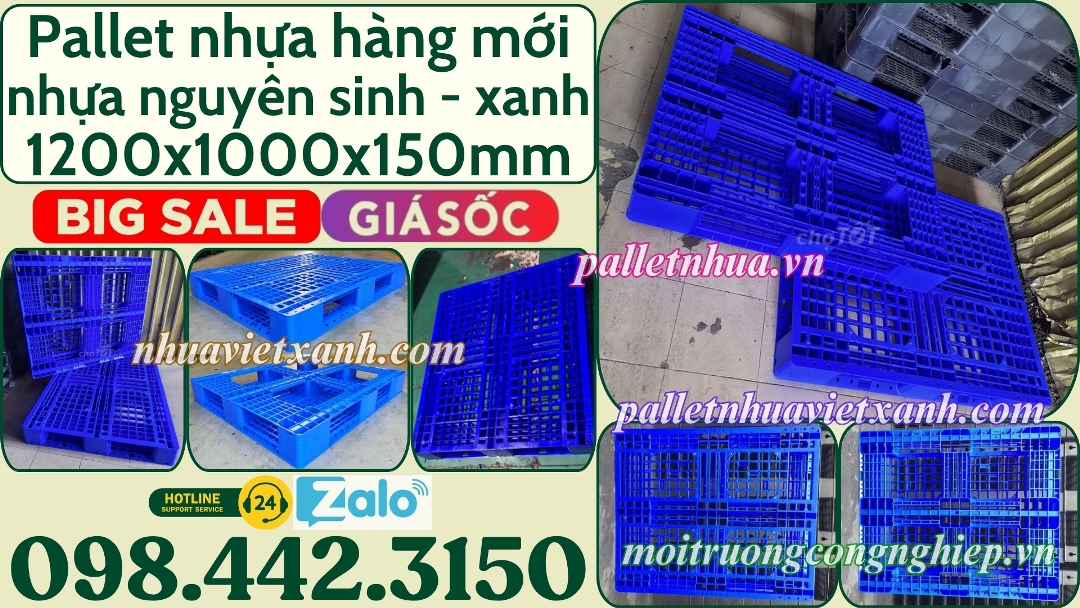 Pallet nhựa hàng mới
